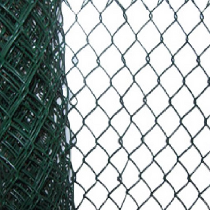 GRILLAGE PLASTIFIÉ SIMPLE TORSION vert