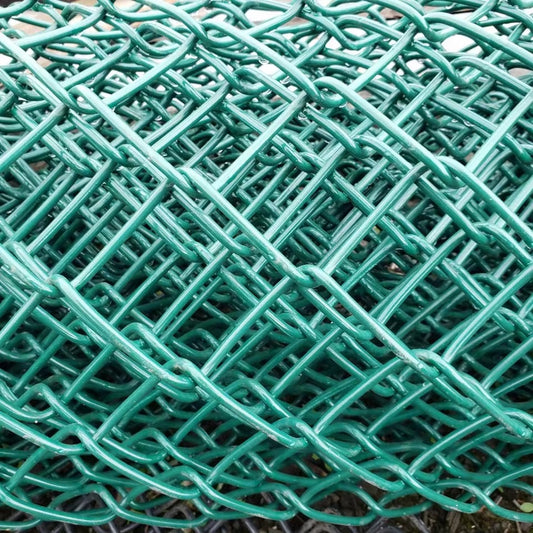 GRILLAGE PLASTIFIÉ SIMPLE TORSION vert